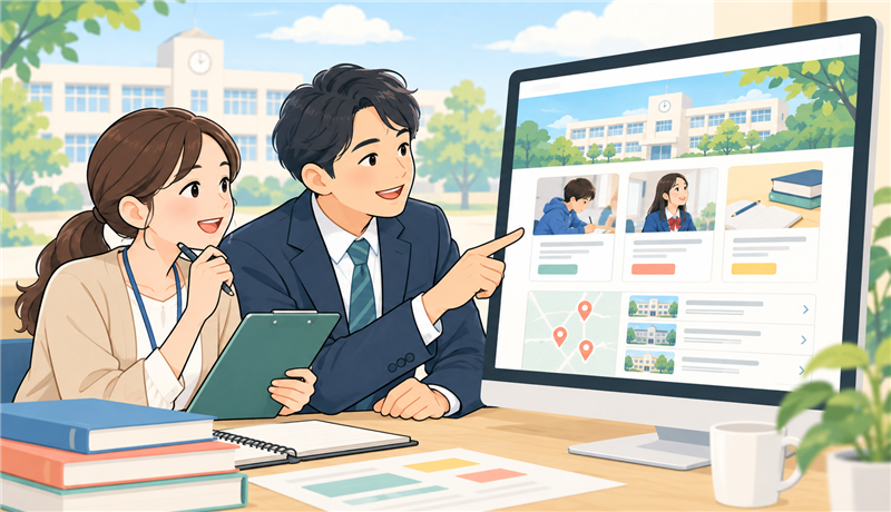 塾・学校向けWordPressテーマBELIEVEのイメージ